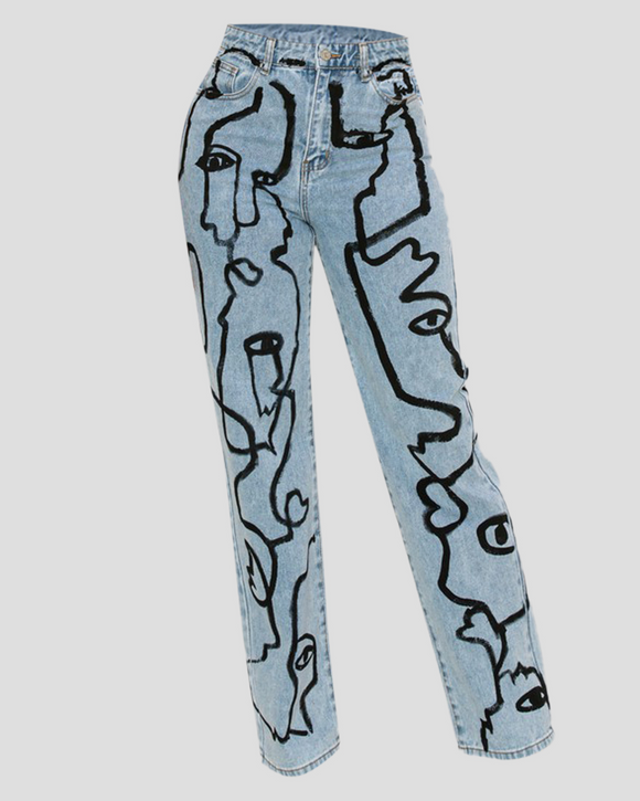 Jessika Bombshell Sketch Jeans