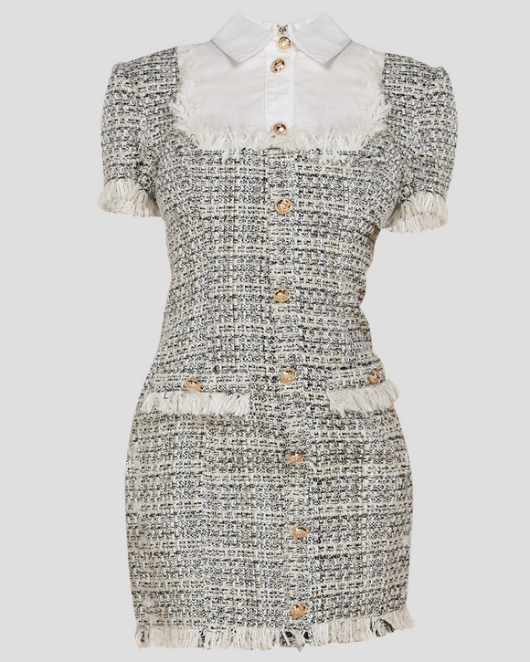 Jessika Style & Grace Tweed Dress