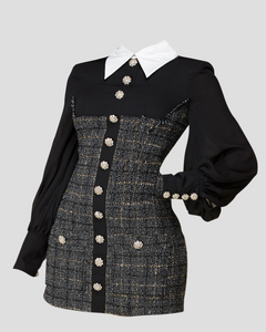 Jessika Style & Grace Tweed LB Dress