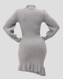 Jessika Bombshell Smokey Sweater Dress